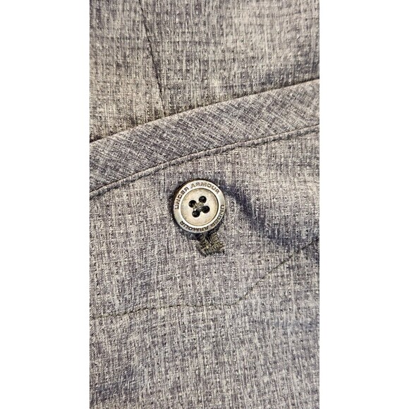 Under Armour Shorts Mens 38 Heatgear Gray Loose Fit Lightweight Chinos Golf - Picture 8 of 10